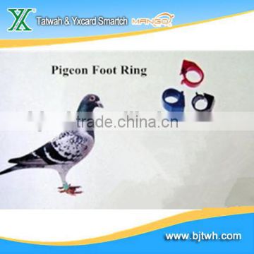 Animal ring tag with chip TK4100,EM4305,HITAGS256