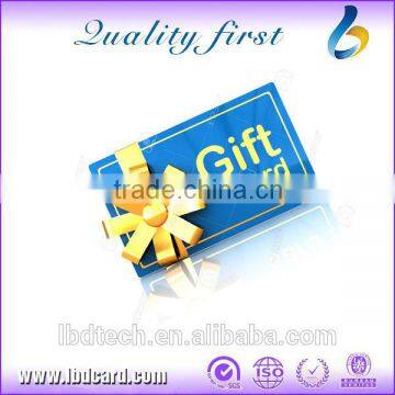 LBD ZLL05 Plastic Gift Card Printing, Blank Gift Card With Barcode, Gift Card Packaging photo-3
