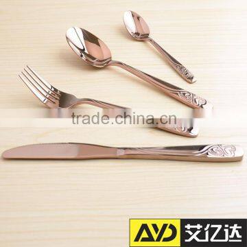 New Style! international stainless steel different kinds of flatware