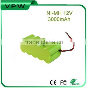 Ni MH SC 12V 3000mah Battery LED Light Battery Pack photo-2
