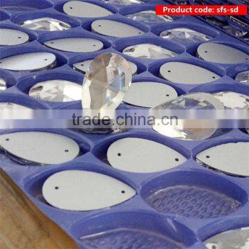 Best seller special design sew on resin stones with good prices