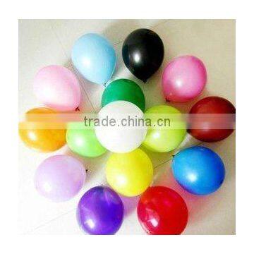 Pearl Assorted Color Round Latex Balloons 12inch 3.2gsm pack of 100
