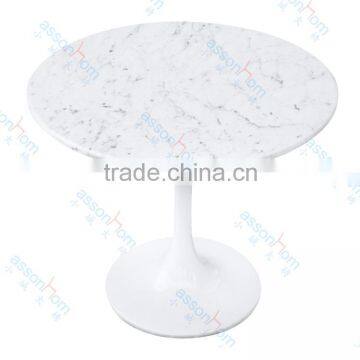 Tulip Side Table with Marble Top