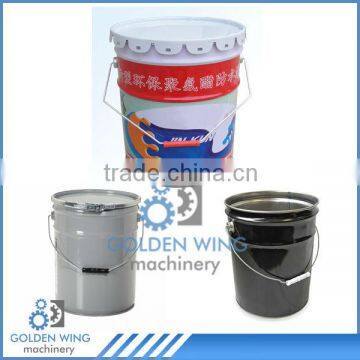 10-25 L Semi-Automatic Conic Paint Tin Can Pail Making Machines Production LIne