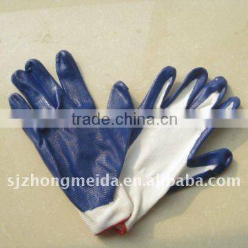 nitrile coated nylon gloves