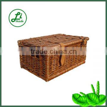 handmade wicker gift box