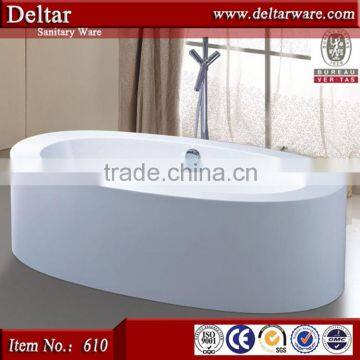 2015 Hot sale 1 person small freestanding bathtub, cheap freestanding bathtub