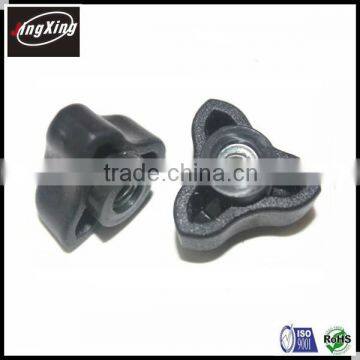 good price high quality triangle plastic handles and knobs/ M6 triangle nut