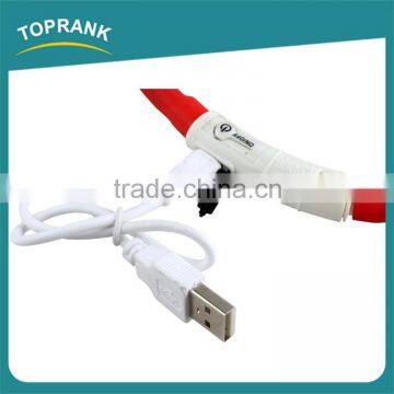 New Design Led Collars Usb Rechargeable Luminous Glow in the Dark Dog Collar photo-4