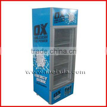 190L Commercial Display Refrigerator, Commercial Beverage Cooler