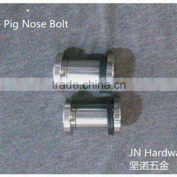 stainless steel pig nose bolt