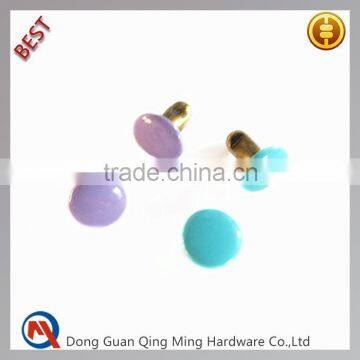 Custom Colorful Metal Decorative Push Rivets