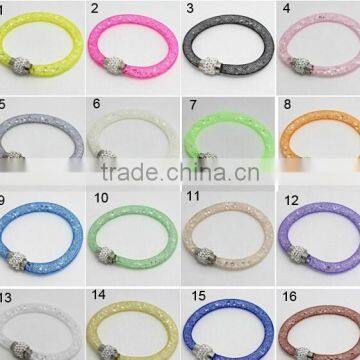 New Fashion Gold Plated Silver Mesh Bracelet Stardust Mesh Bracelet