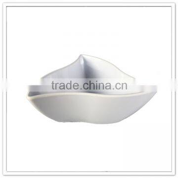 Pink Solid Color EU Standard Melamine Candy Bowl, Party Hear Shape Large Bowl photo-2