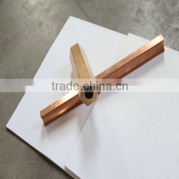 international grade H80 C24000 CuZn20 heaxgonal brass tube