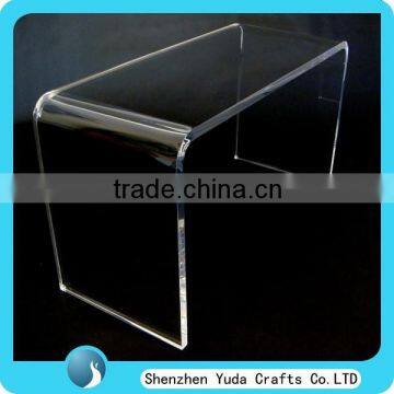 Acrylic couch table U style perspex table acrylic plexiglass clear console table