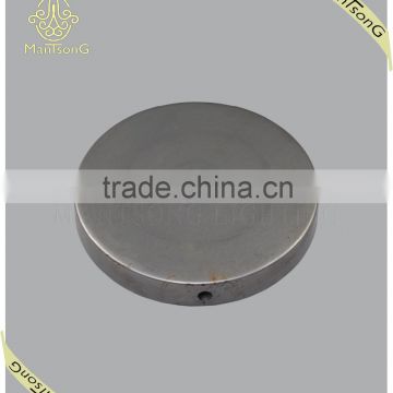 Hot sale iron lamp hardware fitting diameter 90mm round and folded plate lamp base lamp accessories