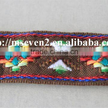 Colorful Flower Design Braid Ribbon Lace Trimmings for Textile Wholesale
