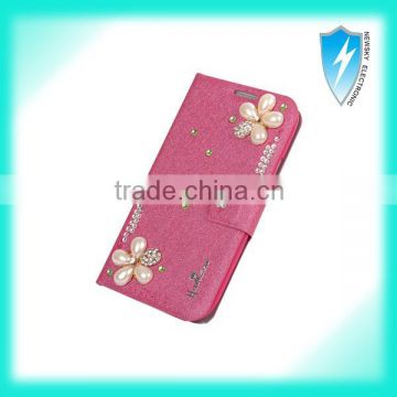 lovely leather wallet case for iphone 6