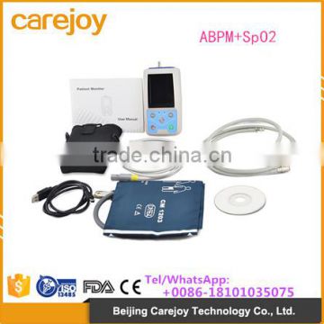 Digital ABPM Ambulatory Blood Pressure Monitor+ ambulatory monitoring with Spo2 function