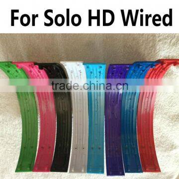 Replacement Headphone Parts Top Headband Arc for Beats Solo HD Wired Headphones Helmets Plastic Shell Glossy Surface