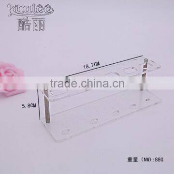 Fashion High Quality Best Sells New Arrival Acrylic 5Holes Cosmetics Makeup Brush Holder