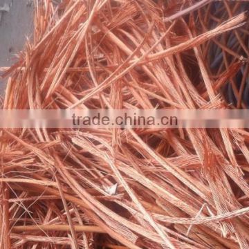 High purity copper wire scrap 99% 99.9%