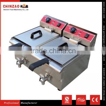 High Quality Double Tank KFC Chicken Fryer Made In China