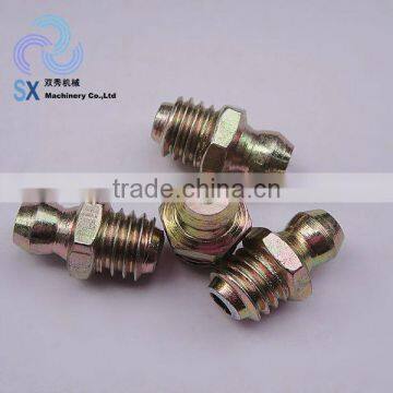 high quality m10 brass lubricator fittings/grease nipple of automobil parts