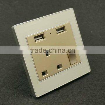 Multi Plug Wall Sockets With Usb Port Made in China Usb Wall Socket
