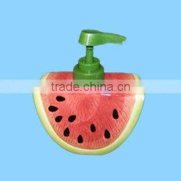 novelty watermelon ceramic hand soap dispenser