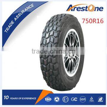 Made In China high quality desert pattern tyre for light truck 750R16