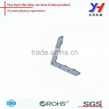 OEM ODM Custom Die Casting Aluminum Window Corner L Bracket