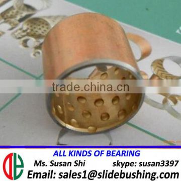 UF850 Material Bi Metal Bushing Used In Oil Lubricating DYB300 JF Wrapped Bushes Steel Bronze Alloys Bimetal Bearing