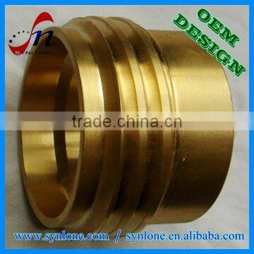 2017 customized copper pipe sleeve, injector copper sleeve, brass sleeve bushing