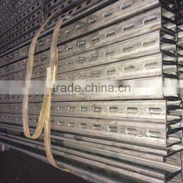 Solar photovoltaic stents, slotted c channel, slot channel stand