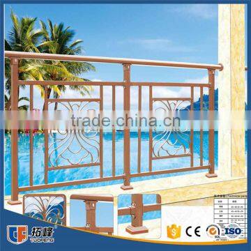 China factory of easy install Decorative balcony fence