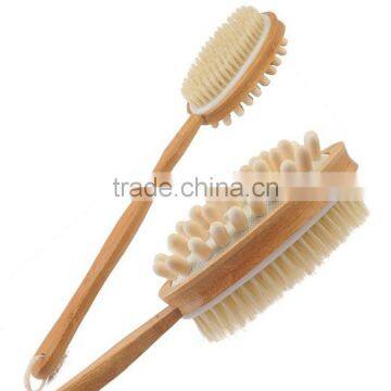 Good Quality Natural Boar Bristles Body Cleaning Brush photo-6