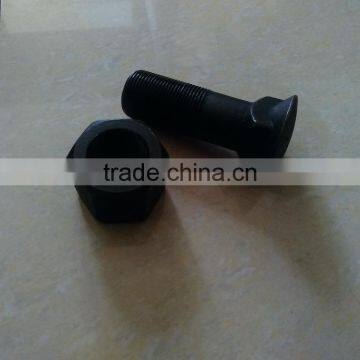 Motor Grader Grade 12.9 M22 Fix Boron Steel Bolt Steel Screw Bolt on Blades photo-2