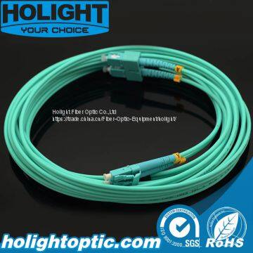Fiber Patchlead LC to Sc Om3 Duplex Aqua photo-4