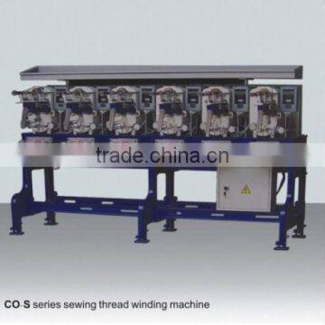 sewing thread winding machine for various wind shape