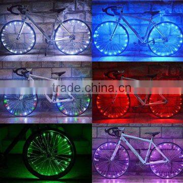 20 LED Bicycle Spoke Light Cycling Waterproof ABS Tire Tyre Wheel Bright Flashlight 6 Colors for MTB Road Bike