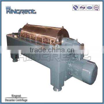 Continuous Centrifugal Decanter for Water Treatment Plant