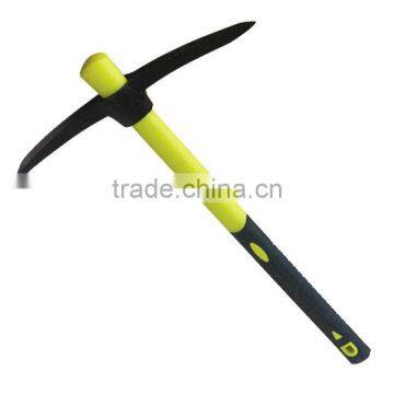 fiberglass plastic pick axe with PP coated