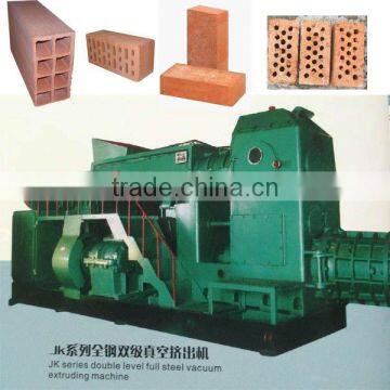 automatic vacuum hollow clay brick extruder