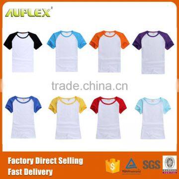 2016 Organic Blank Combed Cotton Dri Fit Sublimation t Shirt for Sale photo-4