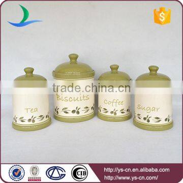 Wholesale ceramic biscuit jars, container sets