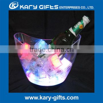 ice flashing blinking drink led light up wine bucket