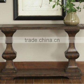 Classical Spanish style wooden living room console table