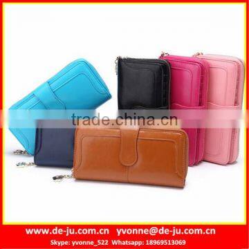 Solid Color Money Wallet Card Holder